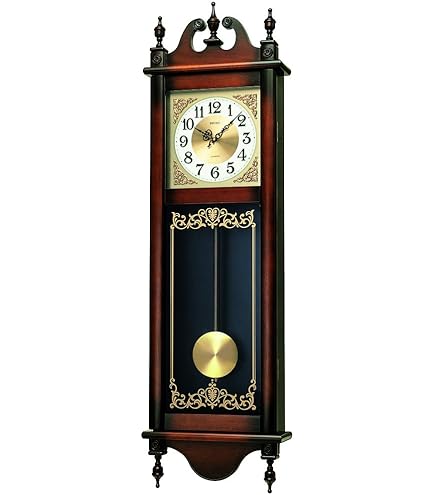 Amazon.co.jp: 振り子付きチャイム壁掛け時計 - ウェストミンスター