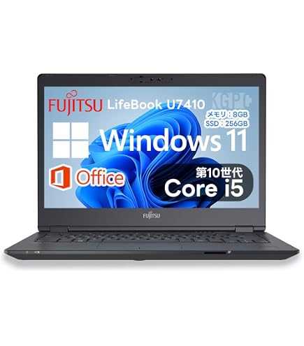 Amazon.co.jp: 【整備済み品】FUJITSU ノートパソコン LIFEBOOK U7410