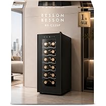 ベッソン ペルチェワインセラー スリム設計 12本収納