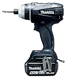 マキタ 4モード・インパクトドライバTP141(18V)黒 トルク150Nm 6Ahバッテリ2本・充電器付 TP141DRGXB