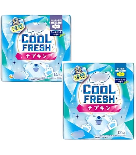 Amazon | 【まとめ買い】ソフィ クールフレッシュ 超涼感ナプキン 特に