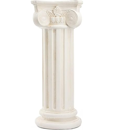 Amazon.co.jp: コリント式の柱の装飾品、ヴィンテージのローマの柱像の