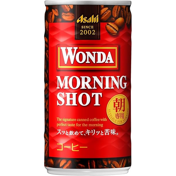 Amazon.co.jp: アサヒ飲料 ワンダ モーニングショット 185g×30本