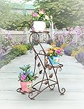 フラワースタンド アイビー スタンド ラック ワイド花支架花园机架 フラワーラック ヨーロッパスタイルの鉄クリエイティブ多層フラワーラックChlorophytumフラワーラックバルコニーリビングルーム
