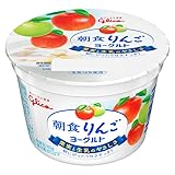グリコ　朝食りんごヨーグルト140g　12個