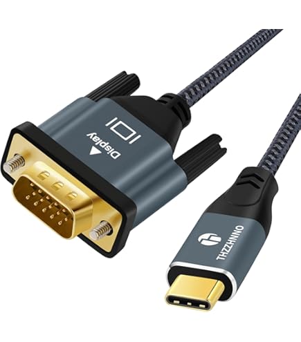 Amazon.co.jp: サンワサプライ Type-C-VGA変換ケーブル(USB Type-C