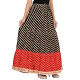 cotton Designer Party Wear lace work long Skirt For women (size: length- 40 Inches) Waist- non stret