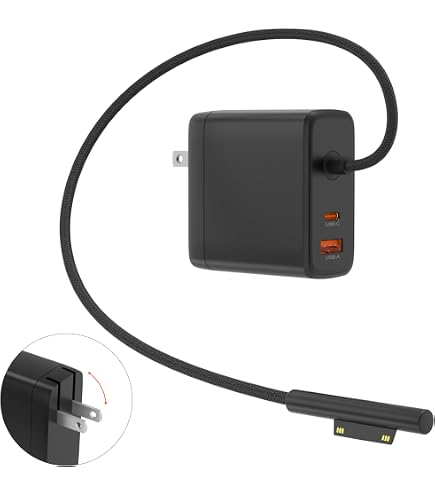 Amazon.co.jp: HKY ACアダプター Microsoft Q4Q-00007 型番 1706 交換