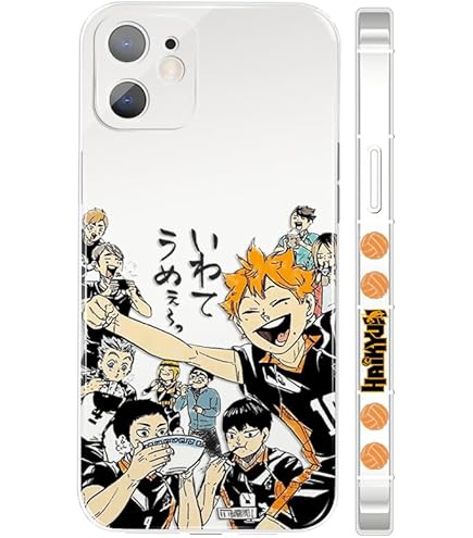 Amazon.co.jp: BOKNI ハイキュー スマホケース iPhone16用