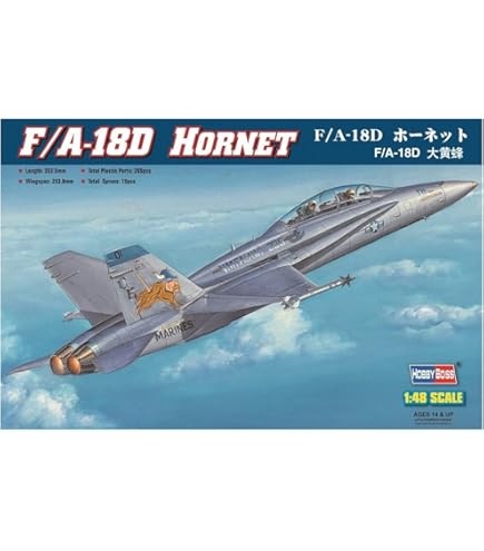 Amazon | キネティック 1/48 アメリカ海兵隊 F/A-18D ATARS プラモデル