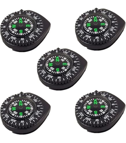 Amazon.co.jp: リスト コンパス 20mm シルバーテック クリア スクエア