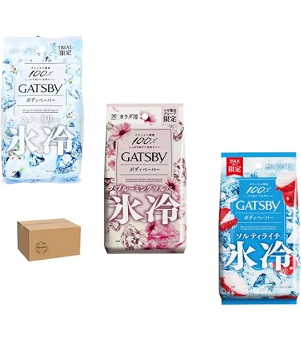 Amazon | 【販路限定品】ギャ ツビー ボディペーパー 殺菌 制汗