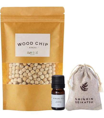 Amazon.co.jp: 森林生活 ウッドチップ(WOOD CHIP) ひのき【サシェ袋1枚