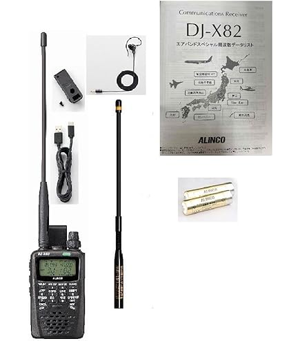 受信機 DJ-X8 DJ-X8の詳細説明とオプション一覧・アロックス