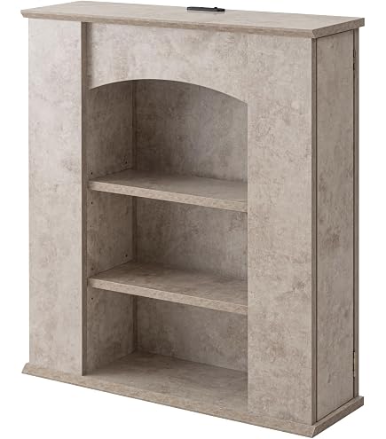 Amazon｜東海家具 マントルピース ダークブラウン 90cm幅 フルール