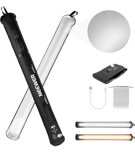 Amazon | INKEE 12W バイカラー インフレータブル LED チューブライト