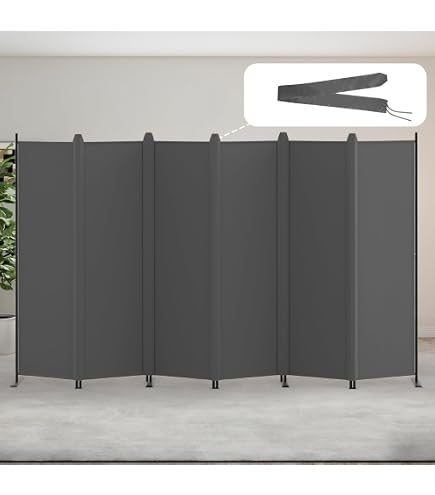 Amazon｜Kokorona パーテーション 間仕切り 4連 カバーストリップ付き
