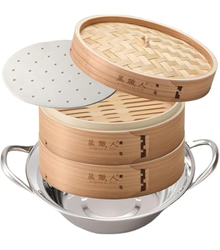 Amazon｜日本製 池匠 ひのき和セイロ27cm(身1・木蓋1) ＋ IH対応セイロ