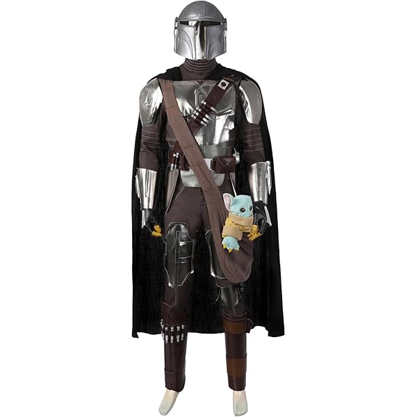 Amazon.co.jp: Star Wars The Mandalorian Adult Halloween Costume XL