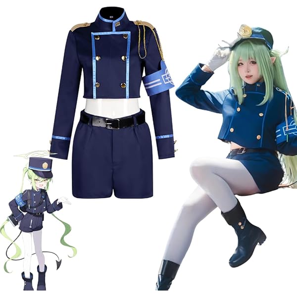 Amazon | Blue Archive ブルーアーカイブ 橘ヒカリコスプレ衣装