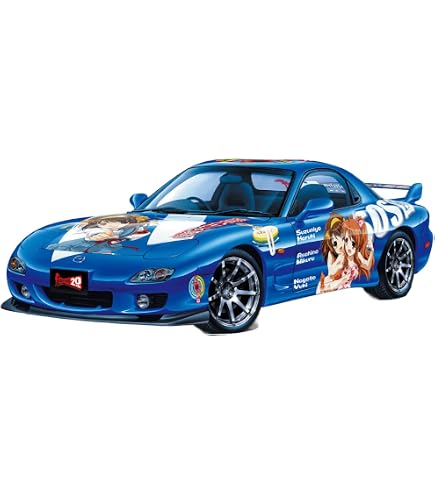 Amazon | 痛車 けいおん！ 澪バージョン RX-7（FD3S型） | プラモデル 通販