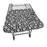Jj Cole Shopping Cart Cover Black Floret by JJ Cole