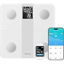Amazon | Etekcity 体重計 スマホ連動 2年品質保証 体脂肪計・体