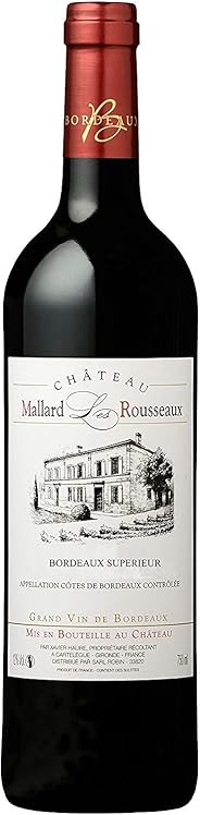 【ベリーの香りあふれ口当たりスムーズ】 シャトー・マラード・レ・ルソー750ml [ 2016 赤ワイン ミディアムフルボディ フランス ]