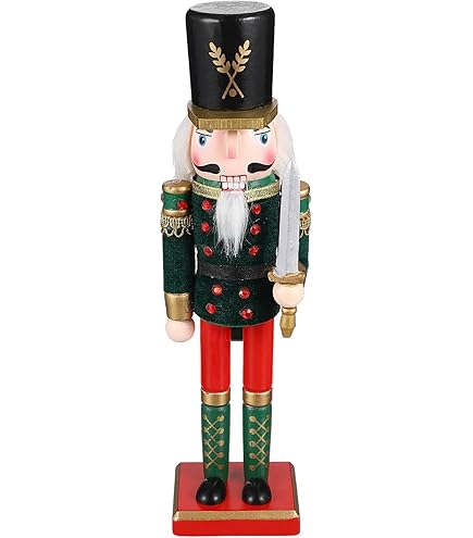 Amazon.co.jp: 未塗装の木製くるみ割り人形 | 写真 クリスマス木製