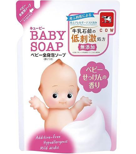 キユーピー キューピー 全身ベビーソープ 泡タイプ つめかえ用 350ml
