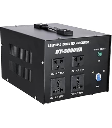 Amazon.co.jp: Rockstone Power 高耐久 昇圧/降圧 変圧器 変換器