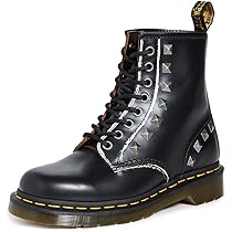 極美品　ドクターマーチン 1460 8ホール ブーツ レースアップ レザー 黒 And A ブーツ Dr.Martens ドクターマーチン / 1460 MONO Black