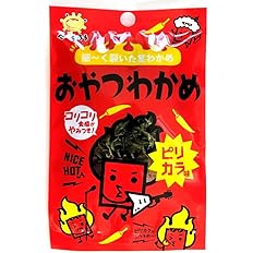 【41%OFF】【848円】 前島食品 おやつわかめ ピリカラ味 7g×10袋