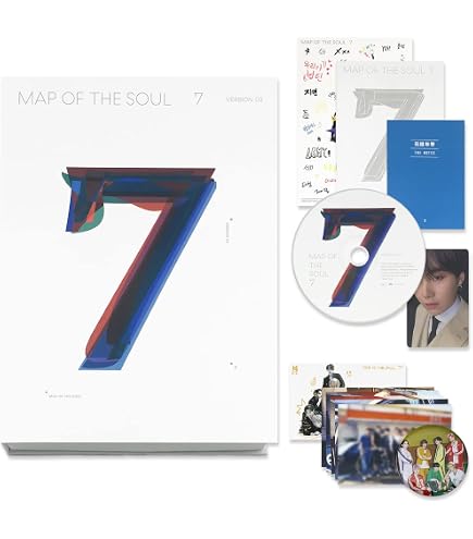 Amazon.co.jp: BTS 'Map Of The Soul 7' バージョン.01 CD + 36p
