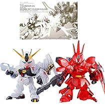 機動戦士ガンダム νガンダム＆サザビー スリーブ ガンダム食玩ポータル MOBILITY JOINT GUNDAM RX-93ff νガンダム