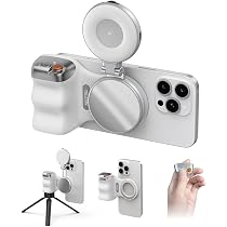 TELESIN Magnetic Phone Camera Grip - DSLR Style Handle With Wireless Shutter For IPhone & Android