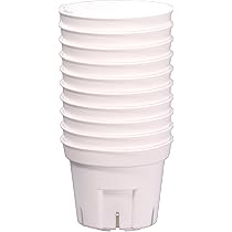 【スリット鉢】Ｓポット丸型60白300個他 2号6cmプレステラ多肉植物プラ鉢 スリット鉢】Sポット丸型60白300個他 2号6cmプレステラ多肉