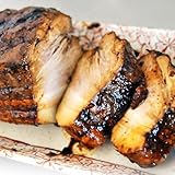三代目肉工房松本秋義 チャーシュー まっくろ煮豚400g 冷凍 食品 豚肉 焼豚 焼き豚 やきぶた ブロック ラーメン 豚の角煮
