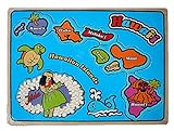ハワイ 木のおもちゃ 知育パズル ハワイの島々