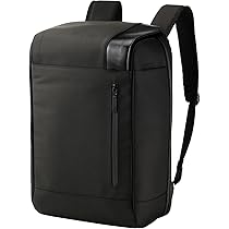 美品✨ELECOMエレコム バックパック リュック CORDURAブラック ELECOM エレコム バックパック 15.6inch 21L MNL CITY PACK