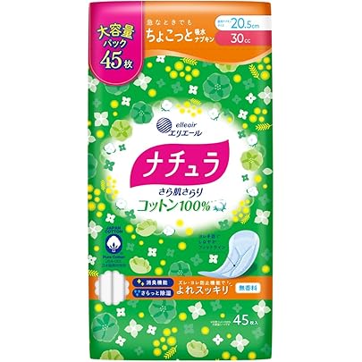 ゲ*グ様 【ナチュラ】よれスッキリ 吸水ナプキン 24cm 50cc 39枚入1 Amazon.co.jp: ナチュラ さら肌さらり よれスッキリ 吸水ナプキン 50cc