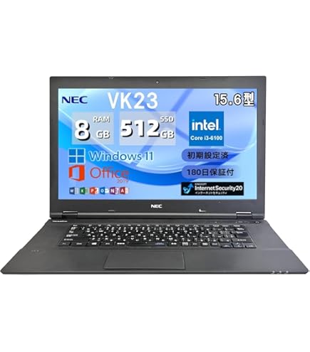 ★NEC VersaPro　最新Win11Pro Core i3 / 高速SSD This business laptop mixes modern specs with ancient tech