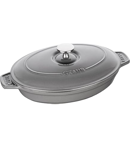 Amazon.co.jp : staub ストウブ 「 シャローオーバルホットプレート