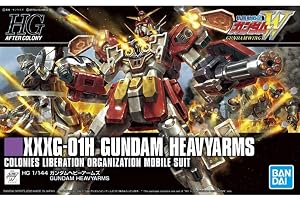 BANDAI SPIRITS(バンダイ スピリッツ) HGAC 新機動戦記ガンダムW ガンダムヘビーアームズ 1/144スケール 色分け済みプラモデル