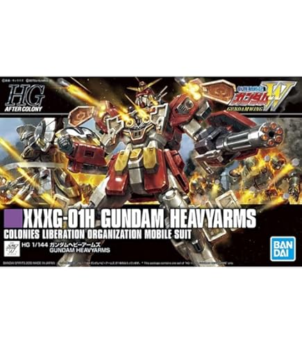 Bandai Hobby HGAC Wing Gundam Model Kit - 1/144 Scale Gundam Wing Model