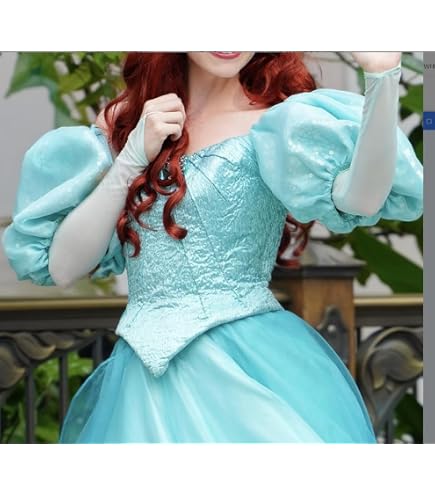 ディズニープリンセス アリエルコスプレかわいい ドレス アリエル風