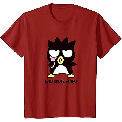 Amazon | バッドばつ丸 まるばつジャッジ Tシャツ | Tシャツ