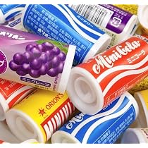 Amazon | マルカワ フーセンガム 5種 100個入【コーラ、マスカット