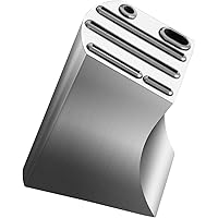 Nowest （ノウェスト） 包丁スタンド ナイフスタンド ステンレス スタイリッシュ 収納 (シルバー)