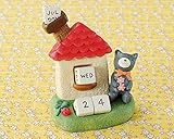 便利な万年カレンダー定番ギフト 丸和貿易 ノーティーエブリデイカレンダー ネコ 400671502